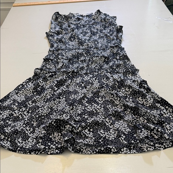 Madewell Smocked Crewneck Mini Dress in Floral Size 0 - Picture 5 of 11